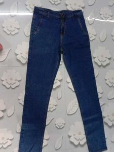 Dark Blue Denim Jeans