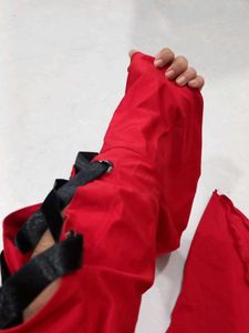 Red Off-Shoulder Top