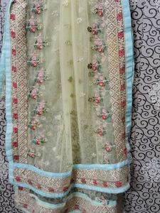 Elegant Teal Anarkali Suit