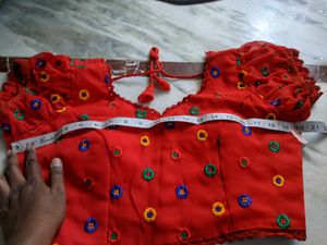 EMBROIDERY READYMADE BLOUSE