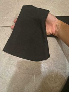 Elegant Black Bodycon Long Sleeve High Slit Dress
