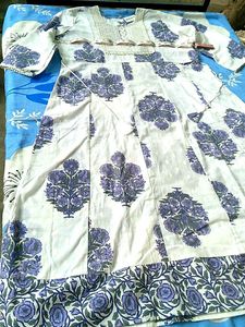 New Floral Print  Anarkali Dress
