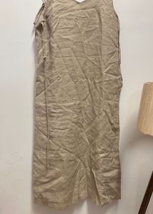 Linen Blend Maxi Dress