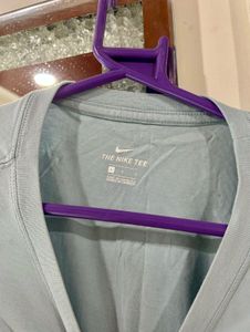 Light Blue Color Block T-Shirt