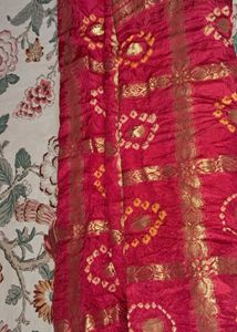 Beautiful Red Bandhej Lehenga 💃💃
