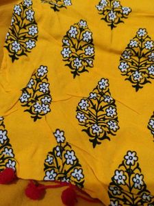 Yellow Floral Print jacket