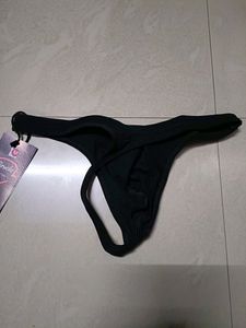 Men Thong Black