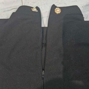 Stylish Black Bell Sleeve Top