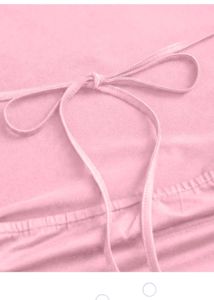 Chic Pink Ruched Halter Dress