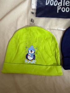 Doodle Poodle Interlock Cotton Caps