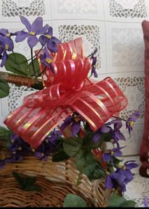 6. Decorative Floral Basket