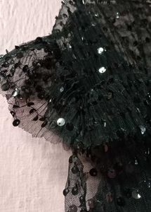 Black Sequin Top