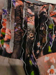 Y2K Flowy Floral Print Camisole Top