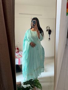 Elegant Blue Kurta Set