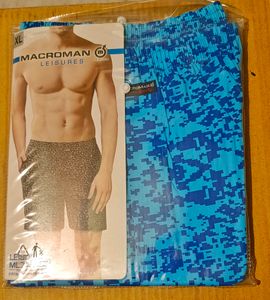 Macroman Printed Leisure Shorts XL