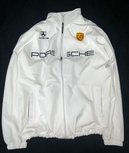 PORSCHE WHITE SPORTS JACKET PREMIUM RACING STYLE