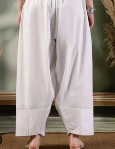 White farshi salwar