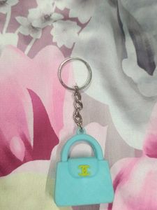Cute Handbag Keychain Set