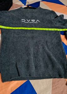 women charcoal grey sweater