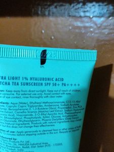 Mcaffeine ultra light sunscreen