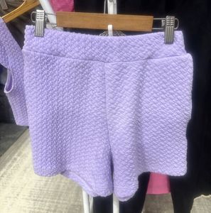 Short Cord Set For Summer Wear