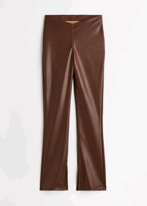 💥Price Drop 💥H&amp;M Faux Leather Slit Cut Pants