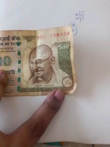 500 Old Good Condition Currency
