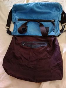 Blue denim Shoulder Bag