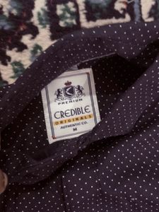 Men's Dotted Long Sleeve Shirt