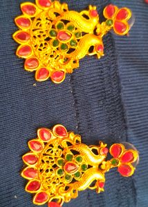 Double Neck Piece Fancy Jewellery Set