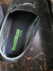 Classic Black Leather Loafers
