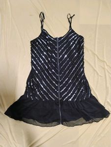 Guess Sparkly Black Mini Dress