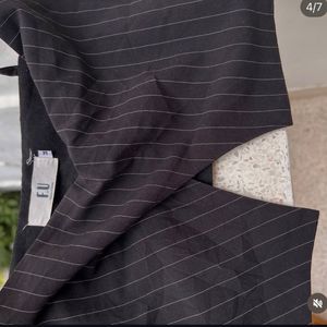 Pinstripe Corset Top