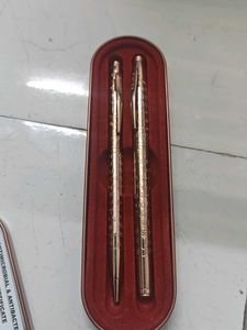Submarine Elegant Rose Gold Copper Pen Set