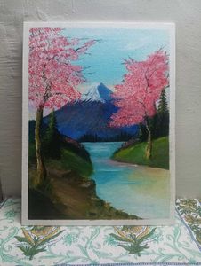 Mount Fuji Painting