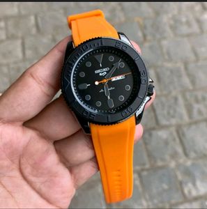 Seiko 5 Sports Matt Black