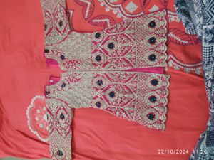 Designer heavy sharara set for 2-4yrs old