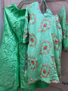 bell bottom kurta set