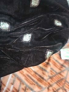 Elegant Brown Velvet Kurta Set