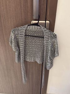 Sparkling Grey Shrug