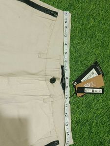 Men's Beige Cargo Pants