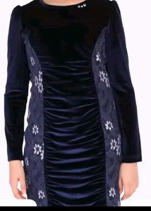 Velvet Party mini Dress