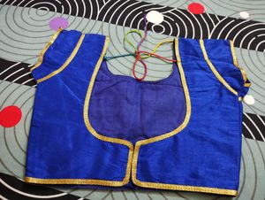 #Navaratri Blouse (Royal Blue)