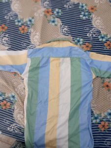Modern Fit Striped Men's Shirt