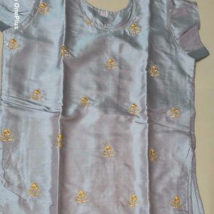 Grey Shortsleeve Kurti