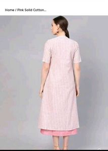Libas Women Pink Maxi Dress with Jacket