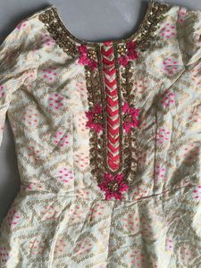 heavy detailed gown