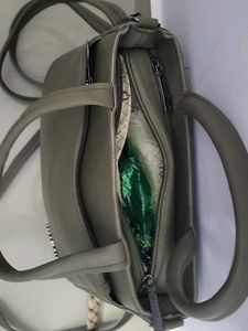 Stylish Grey Handbag