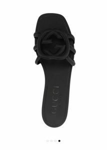 Gucci Black Logo Slides CHECK DETAILS