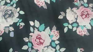 Floral Print Spaghetti Strap Crop Top